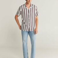 Chemise regular-fit fluide Nouvelle collection MANGO MAN