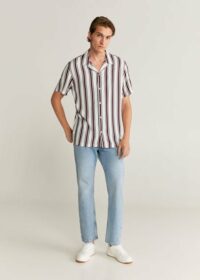 Chemise regular-fit fluide Nouvelle collection MANGO MAN