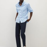 Chemise slim-fit 100 % coton Nouvelle collection MANGO MAN