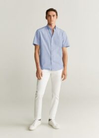 Chemise slim fit coton Nouvelle collection MANGO MAN