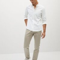 Chemise slim-fit coton modal Nouvelle collection MANGO MAN