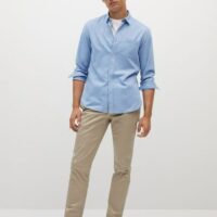 Chemise slim-fit coton modal Nouvelle collection MANGO MAN