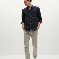 Chemise slim-fit coton modal Nouvelle collection MANGO MAN