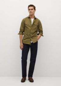 Chemise slim-fit denim Nouvelle collection MANGO MAN