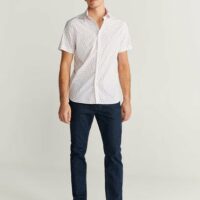 Chemise slim-fit imprimée en coton Nouvelle collection MANGO MAN