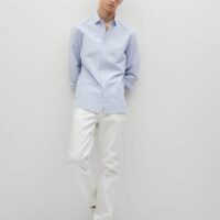 Chemise slim-fit structurée coton Nouvelle collection MANGO MAN