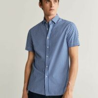 Chemise slim-fit vichy Nouvelle collection MANGO MAN