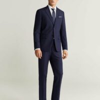 Chemise tailored regular fit structurée Nouvelle collection MANGO MAN