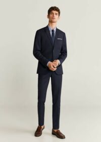 Chemise tailored slim-fit coton stretch Nouvelle collection MANGO MAN