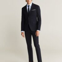 Chemise tailored slim-fit coton stretch Nouvelle collection MANGO MAN