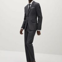 Chemise tailored slim-fit coton stretch Nouvelle collection MANGO MAN