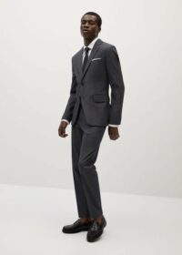 Chemise tailored slim-fit coton stretch Nouvelle collection MANGO MAN