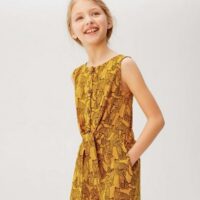 Combinaison coton bio imprimée Nouvelle collection MANGO KIDS