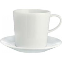 Effie 4 tasses à expresso en porcelaine blanche Habitat