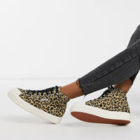 Exclusivité Superga - 2295 - Baskets montantes à imprimé léopard-Multi Asos