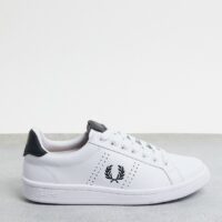 Fred Perry - B721 - Baskets en cuir-Blanc Asos