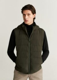 Gilet matelassé ultraléger Nouvelle collection MANGO MAN