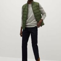 Gilet matelassé ultraléger Nouvelle collection MANGO MAN