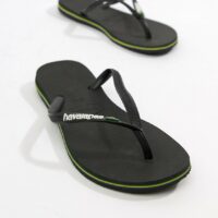 Havaianas - Brasil - Tons à logo - Noir Asos