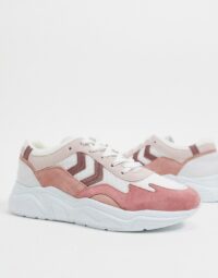 Hummel - Hive Braga - Baskets chunky - Rose Asos