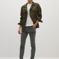 Jean billy skinny coloré Nouvelle collection MANGO MAN