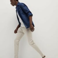 Jean billy skinny coloré Nouvelle collection MANGO MAN