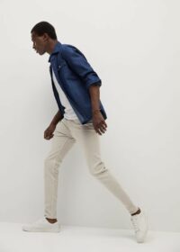 Jean billy skinny coloré Nouvelle collection MANGO MAN