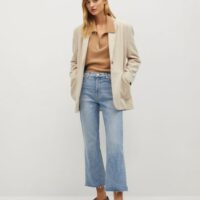 Jean flare crop Nouvelle collection MANGO