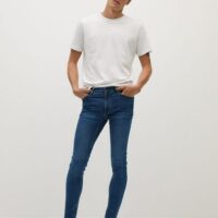 Jean jude skinny délavé foncé Nouvelle collection MANGO MAN