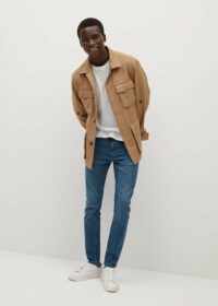 Jean jude skinny surteinté Nouvelle collection MANGO MAN