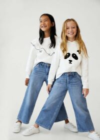 Jupe-culotte jean Nouvelle collection MANGO KIDS