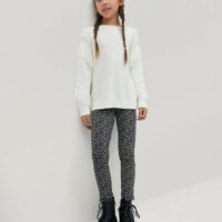 Legging imprimé coton bio Nouvelle collection MANGO KIDS