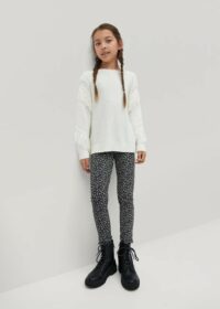 Legging imprimé coton bio Nouvelle collection MANGO KIDS