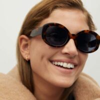 Lunettes de soleil rondes Nouvelle collection MANGO