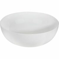 Lux Saladier 26cm en porcelaine blanche Habitat