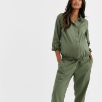 Mamalicious Maternity - Combinaison fonctionnelle - Kaki-Vert Asos