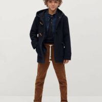 Manteau en laine à brandebourgs Nouvelle collection MANGO KIDS