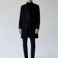 Manteau long laine tailored Nouvelle collection MANGO MAN