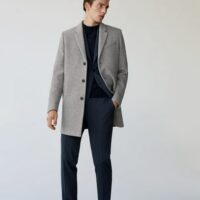 Manteau long laine tailored Nouvelle collection MANGO MAN