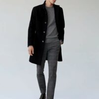 Manteau long laine tailored Nouvelle collection MANGO MAN