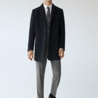 Manteau tailored structuré laine Nouvelle collection MANGO MAN