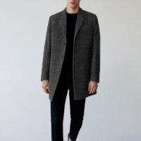 Manteau tailored structuré laine Nouvelle collection MANGO MAN