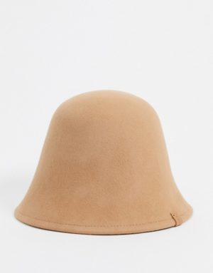 & Other Stories - Chapeau en feutre - Fauve-Beige Asos