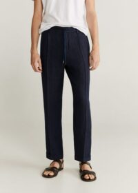 Pantalon 100 % lin Nouvelle collection MANGO MAN