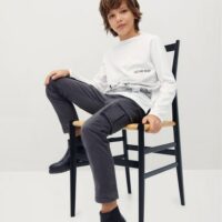 Pantalon cargo coton Nouvelle collection MANGO KIDS