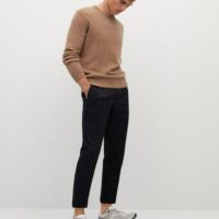 Pantalon chino slim-fit pinces Nouvelle collection MANGO MAN