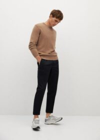 Pantalon chino slim-fit pinces Nouvelle collection MANGO MAN