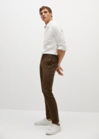 Pantalon chino slim-fit premium Nouvelle collection MANGO MAN