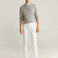 Pantalon chino slim-fit serge Nouvelle collection MANGO MAN