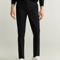 Pantalon chino slim-fit serge Nouvelle collection MANGO MAN